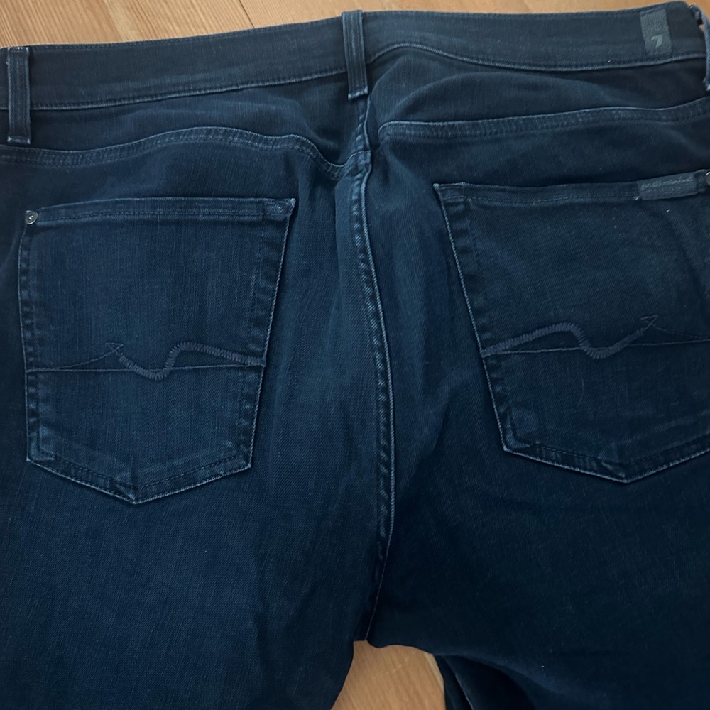 7 For All Mankind Men's Deep Indigo Relaxed Jeans
